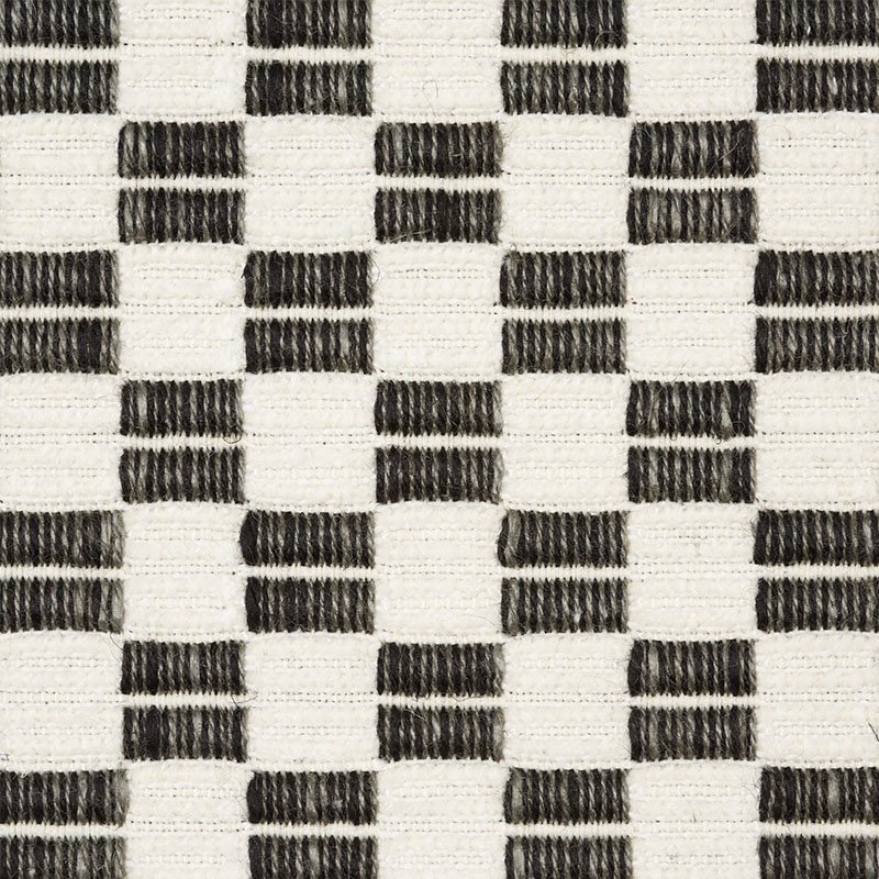Purchase sample of 76741 Elkhart, Black by Schumacher Fabric