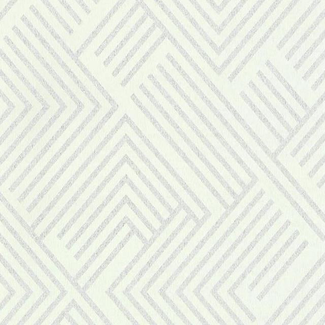 Select CE3943 Culture Club Perplexing color White/Off Whites Geometrics by York Wallpaper