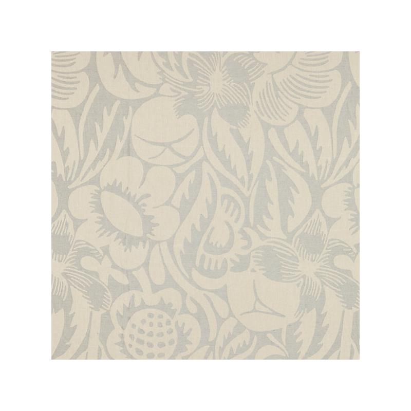 Sample 27131-003 Deco Flower, Mineral - Scalamandre Fabric (SC 000327131)