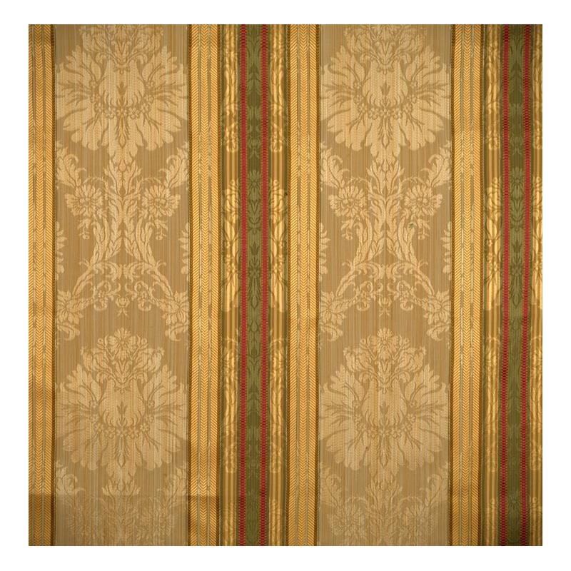 Sample 26166-006 Santa Margarita, Multi On Ochre by Scalamandre Fabric (SC 000626166)