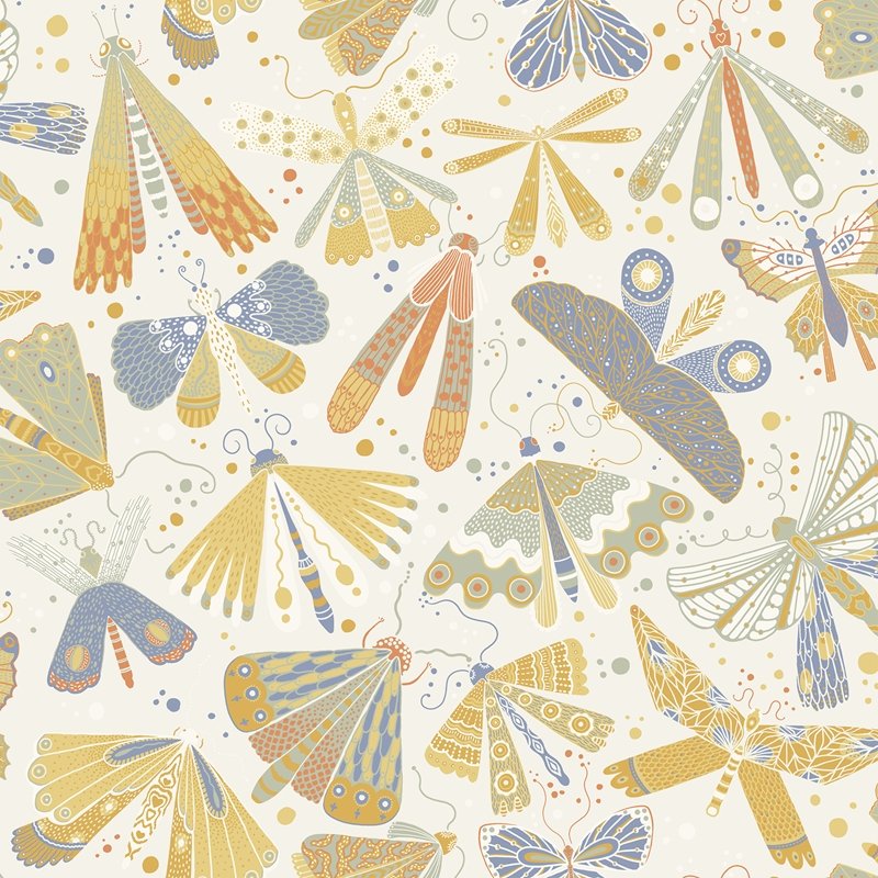 Looking for 4111-63023 Briony Flyga Gold Butterfly Bonanza Wallpaper Gold A-Street Prints Wallpaper