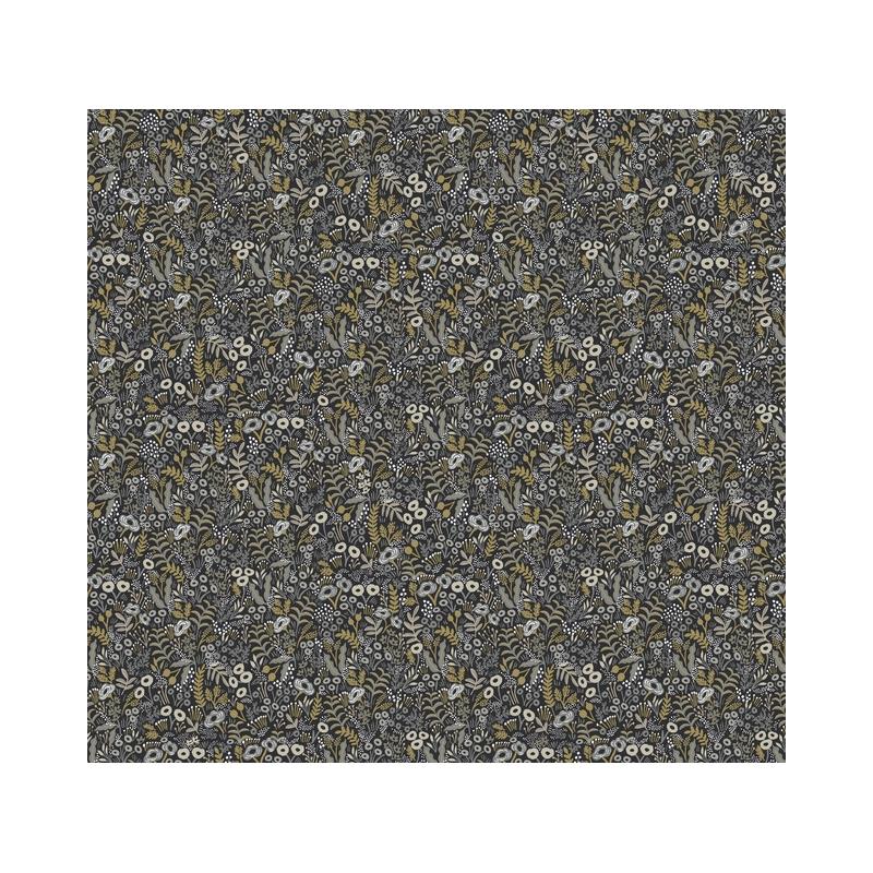 Sample RI5125 Rifle Paper Co. Tapestry Black York Wallpaper