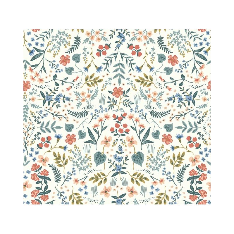 Sample RI5157 Rifle Paper Co. Wildwood Beige York Wallpaper