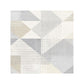 Sample GX37655 Geometrix, Grey Silk Screen Geometric Wallpaper by Norwall