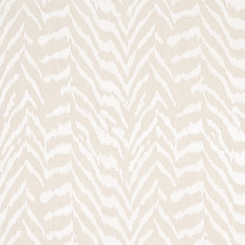 Order 80670 Quincy Embroidery On Linen White by Schumacher Fabric