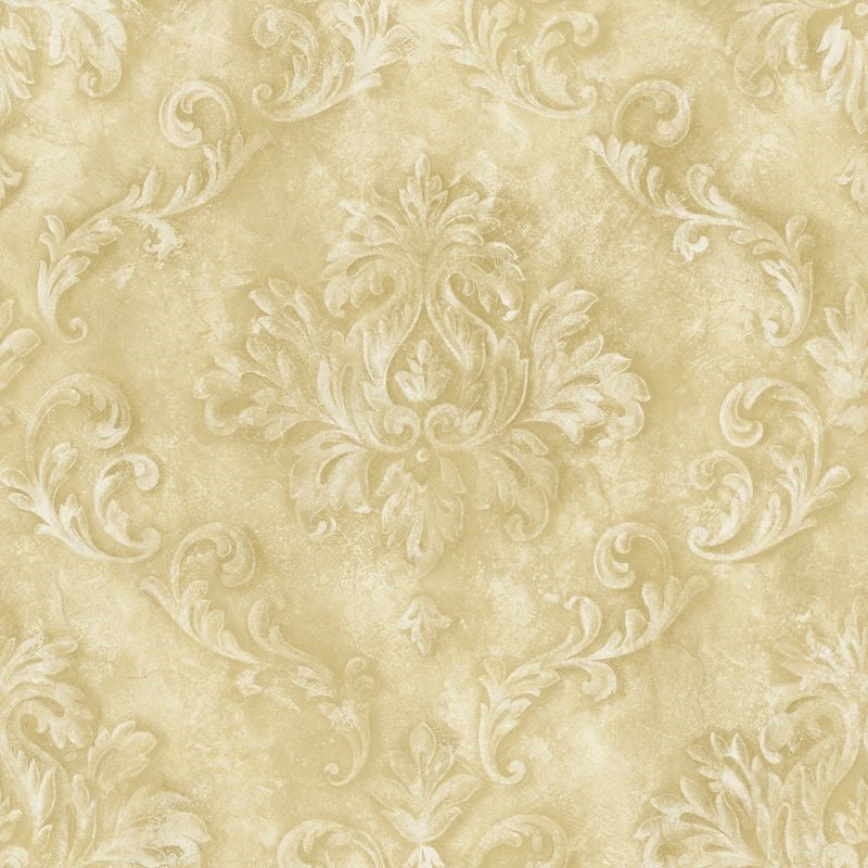 Order VA11107 Via Allure 2 Framed Damask  by Wallquest Wallpaper