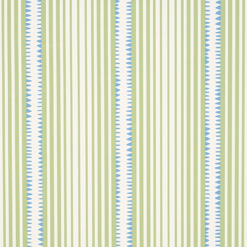 Purchase 5008105 Moncorvo Green and Blue Schumacher Wallcovering Wallpaper