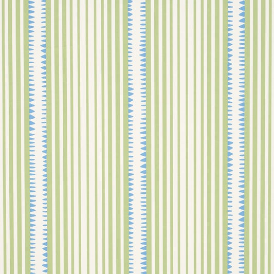 Purchase 5008105 Moncorvo Green and Blue Schumacher Wallcovering Wallpaper