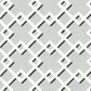 Sample 302792WW Todd, Gray Black On White by Quadrille Wallpaper