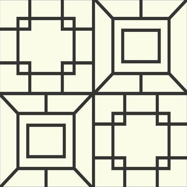 Purchase AF1967 Ashford Toiles Theorem  color black Geometrics Ashford House Wallpaper