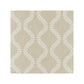 Sample 27127-004 Foglia Embroidery, Flax - Scalamandre Fabric (SC 000427127)
