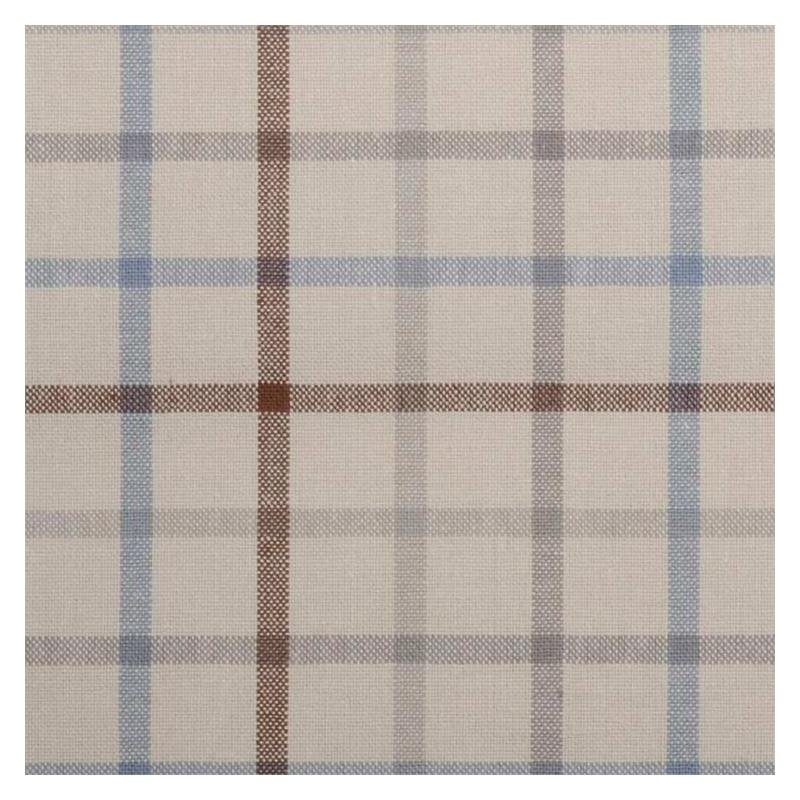 32574-108 Blue/Brown - Duralee Fabric