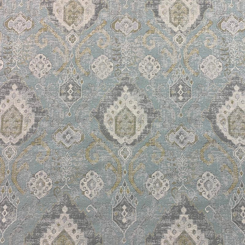 Sample 10345 Guru Graymist, Light Blue, Gray by Magnolia Fabric
