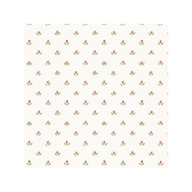 Sample FK26948 Red Small Floral wallpaper Norwall Wallpaper