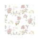 Sample AF37732 Flourish Abby Rose 4, Pink Fern Floral Wallpaper in Pink, Khaki, Grey Blush by Norwall