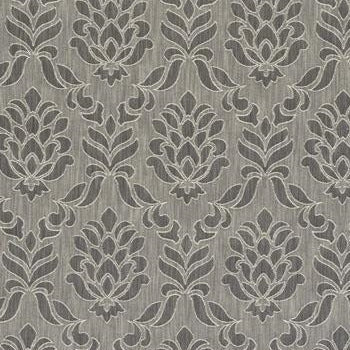 View F0584-1 Fairmont Charcoal by Clarke and Clarke Fabric
