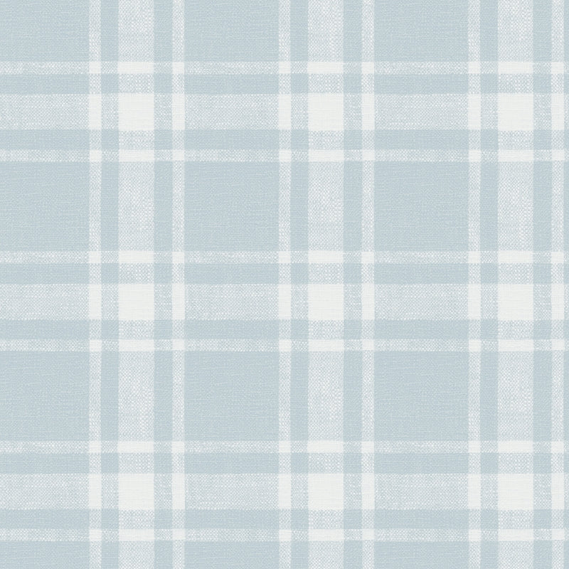 Sample 4072-70017 Delphine, Antoine Sky Blue Flannel Wallpaper by Chesapeake