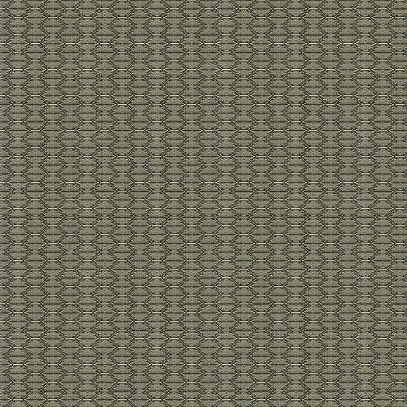 Sample 33862.1621.0 Nzuri Thunder Ivory Upholstery Geometric Fabric by Kravet Contract