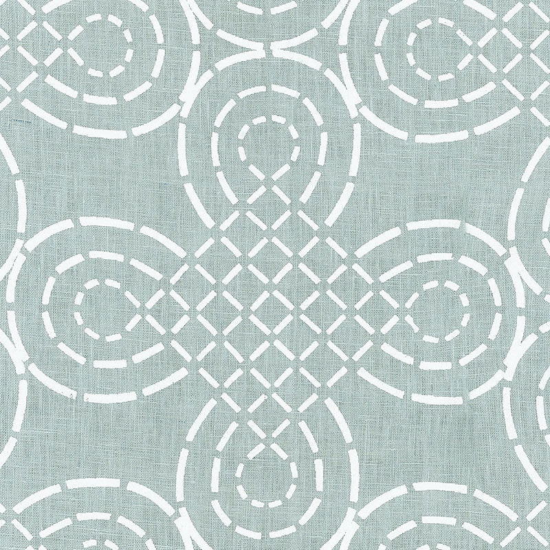Purchase sample of 174220 Trellis Knot, Cirrus by Schumacher Fabric