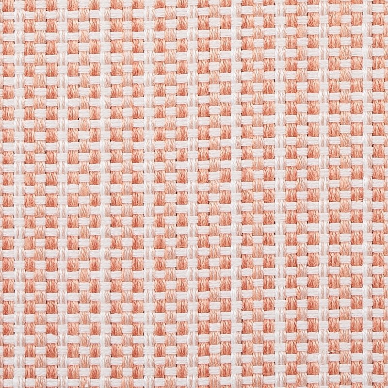 View 73884 Rustic Basketweave Coral by Schumacher Fabric