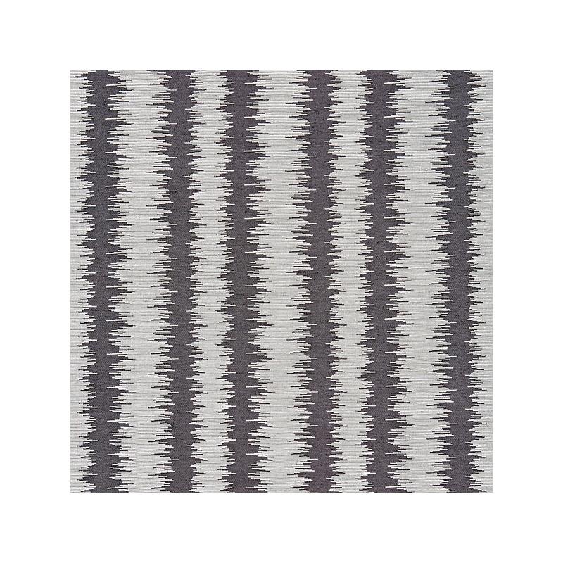 Order 27138-004 Konya Ikat Stripe Graphite by Scalamandre Fabric