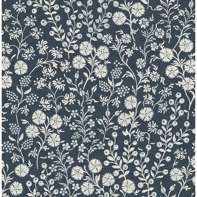 316047 Posy Liana Indigo Trail Wallpaper by Eijffinger,316047 Posy Liana Indigo Trail Wallpaper by Eijffinger2