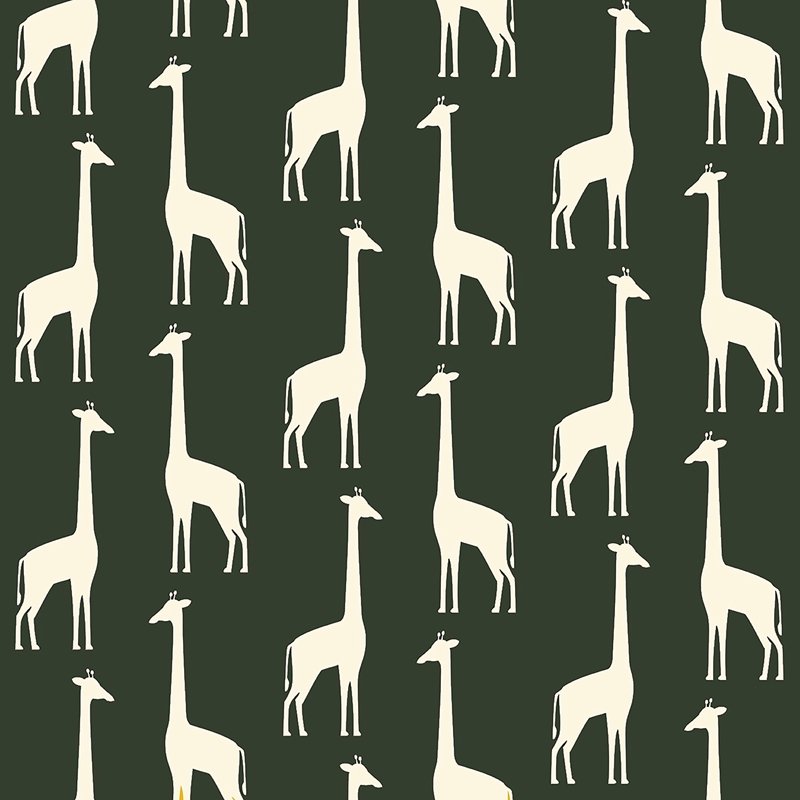 4060-139060 Fable Vivi Green Giraffe Wallpaper by Chesapeake,4060-139060 Fable Vivi Green Giraffe Wallpaper by Chesapeake2