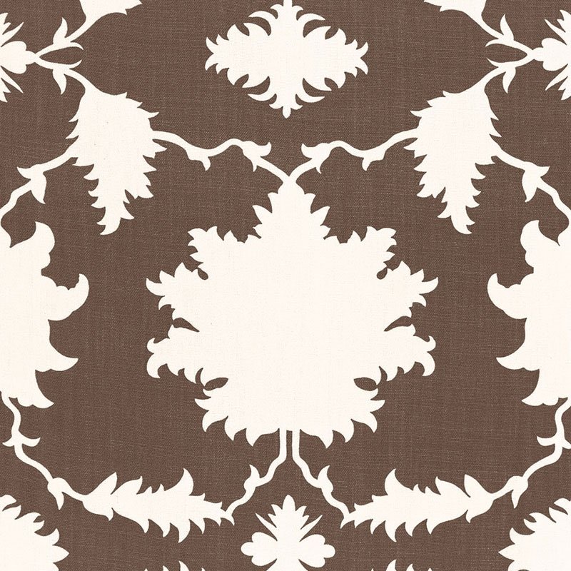 Purchase sample of 175032 Garden Of Persia, Bittersweet by Schumacher Fabric