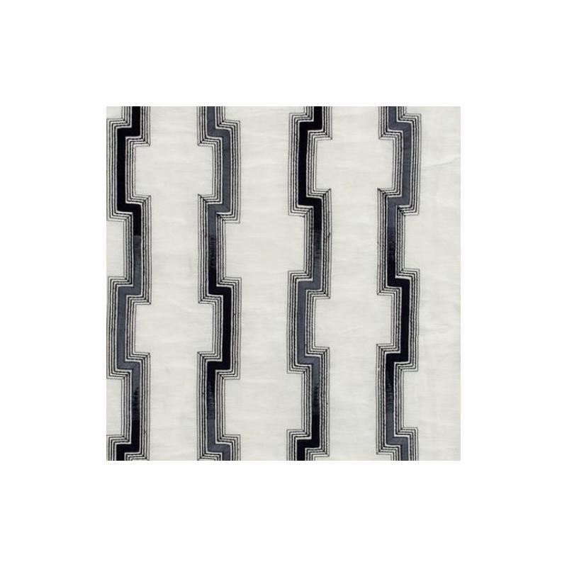 234501 | Hashi Fret Navy - Beacon Hill Fabric