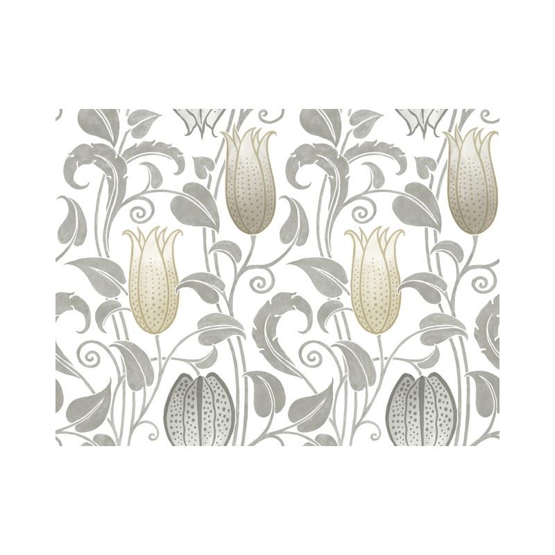 Sample AC9204 Canterbury Bells, Arts and Crafts by Ronald Redding Wallpaper