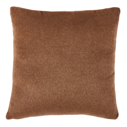 So6713306 | Dixon Mohair 22" Pillow, Vicuna - Schumacher Furniture and Accessories