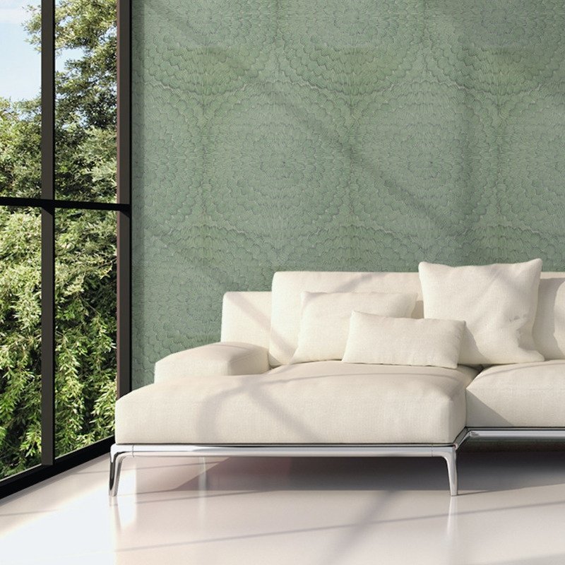 Select 5006072 Feather Bloom Emerald Ore Schumacher Wallpaper