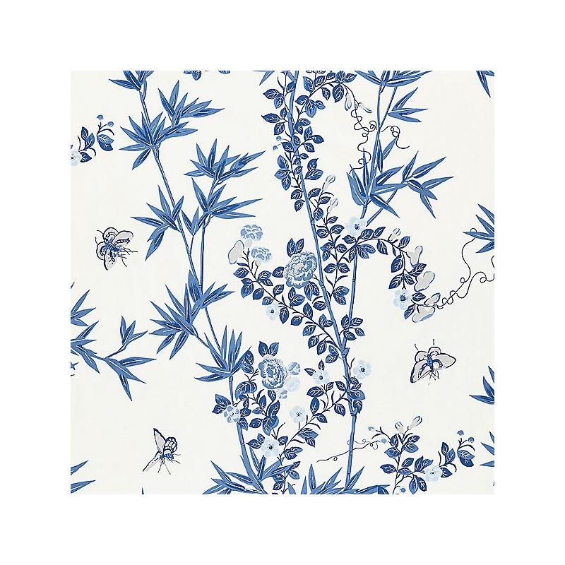 Save 16608-002 Jardin De Chine Porcelain by Scalamandre Fabric