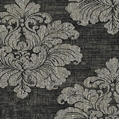 Find CT41100 The Avenues Black Damasks by Seabrook Wallpaper