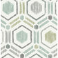 Order 2901-25435 Perennial Borneo Light Green Geometric Grasscloth A Street Prints Wallpaper