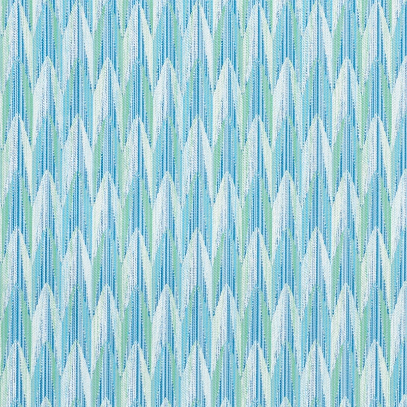 Purchase sample of 75910 Verdant, Aqua & Leaf by Schumacher Fabric