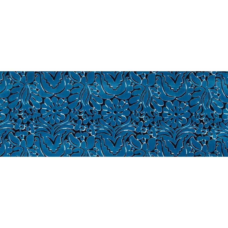 519969 | Huipil Velvet | Azure - Robert Allen Fabric