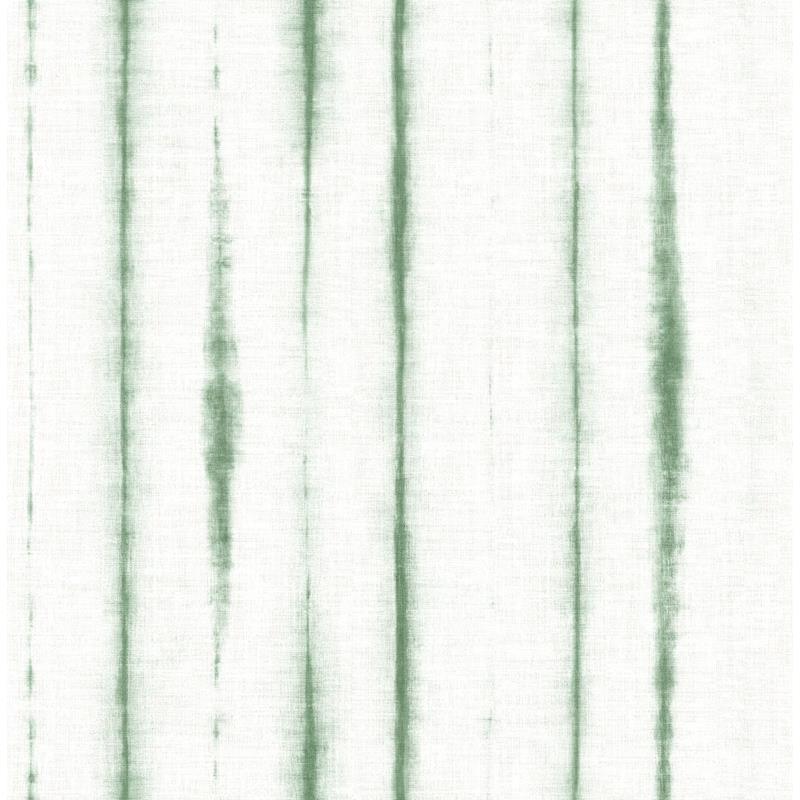 Sample 2969-26051 Pacifica, Orleans Green Shibori Faux Linen by A-Street Prints Wallpaper