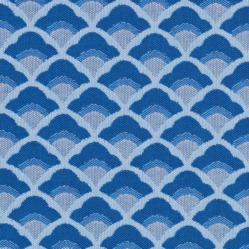 Purchase sample of 77180 Wilhelm, Blue by Schumacher Fabric