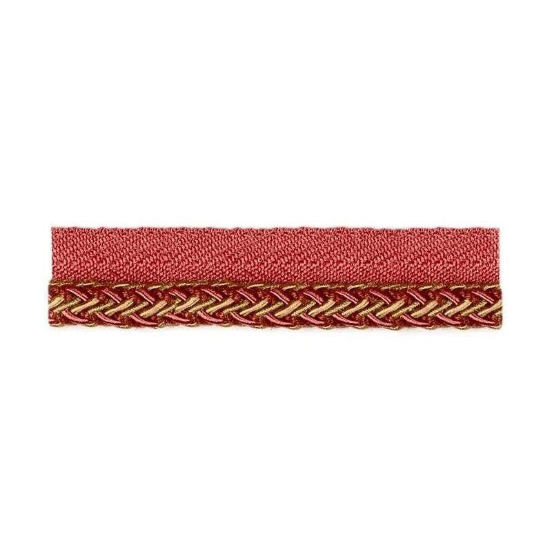 7284-633 Red/Sage - Duralee Fabric