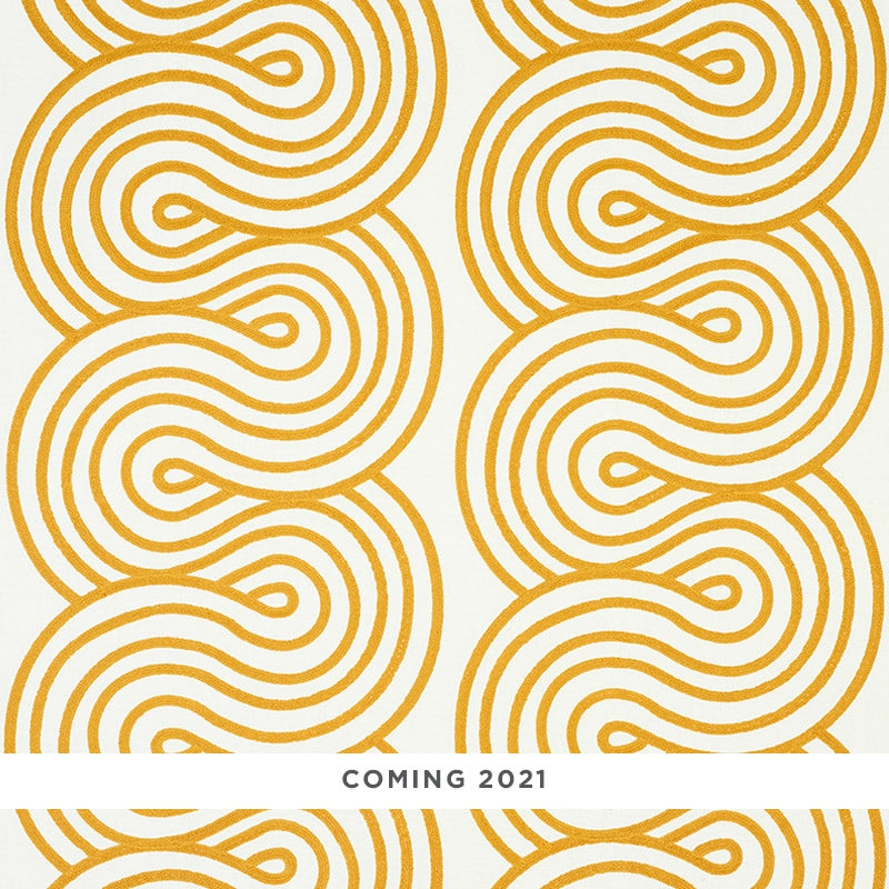 Purchase sample of 79340 Giraldi Embroidery, Gold by Schumacher Fabric