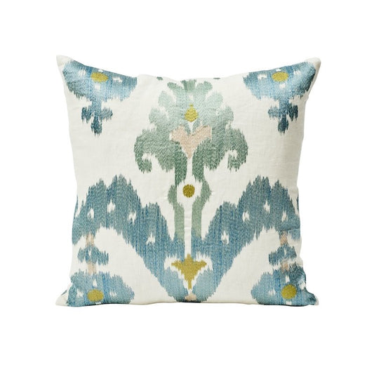 So7279404 Octavia Velvet 18" Pillow Peacock By Schumacher Furniture and Accessories 1,So7279404 Octavia Velvet 18" Pillow Peacock By Schumacher Furniture and Accessories 2