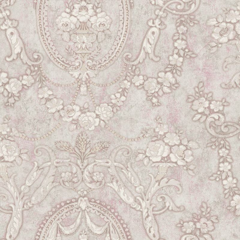 Buy MV80609 Vintage Home 2 Cameo by Wallquest Wallpaper