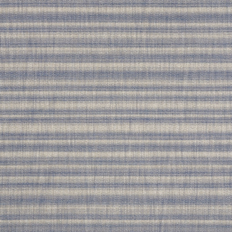 Purchase sample of 73361 Petra Stripe, Indigo by Schumacher Fabric