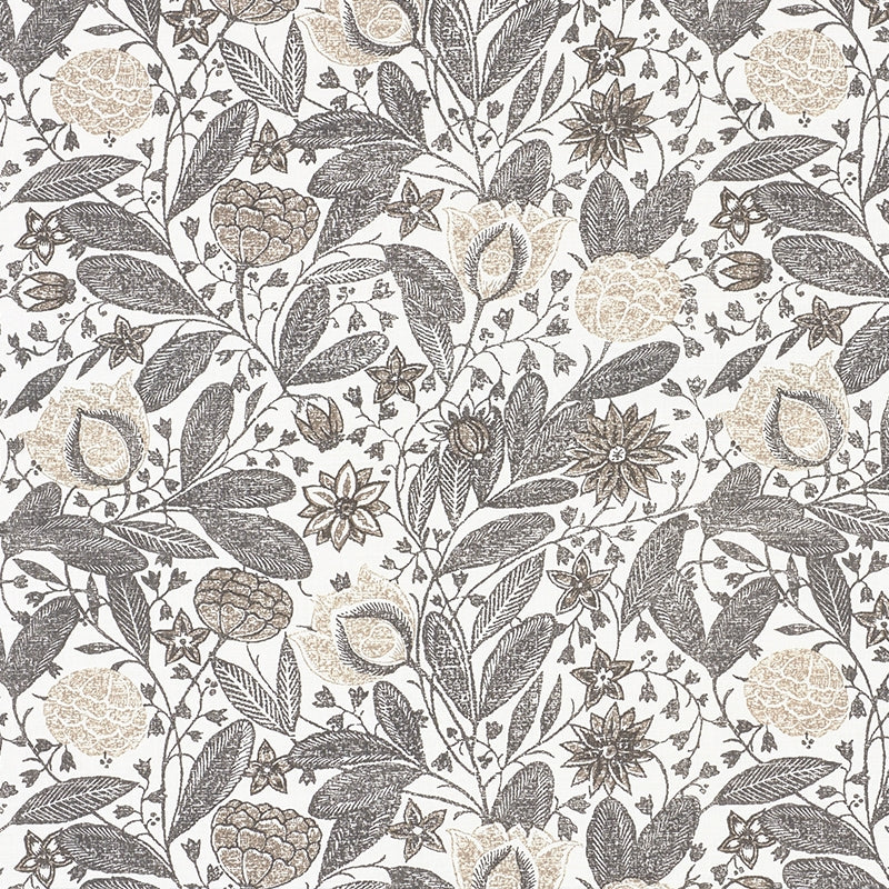 Purchase 176840 Gloria Grisaille by Schumacher Fabric