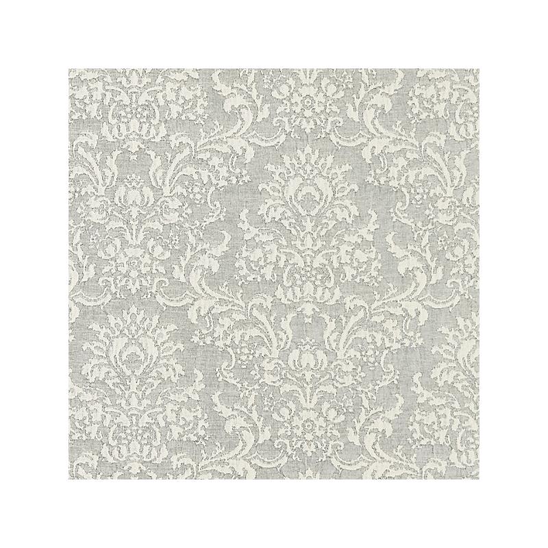 Purchase 27094-003 San Luca Damask Pearl Grey by Scalamandre Fabric