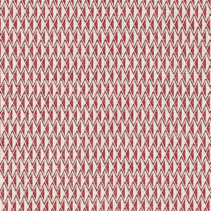 Purchase sample of 70547 Greenpoint, Red by Schumacher Fabric
