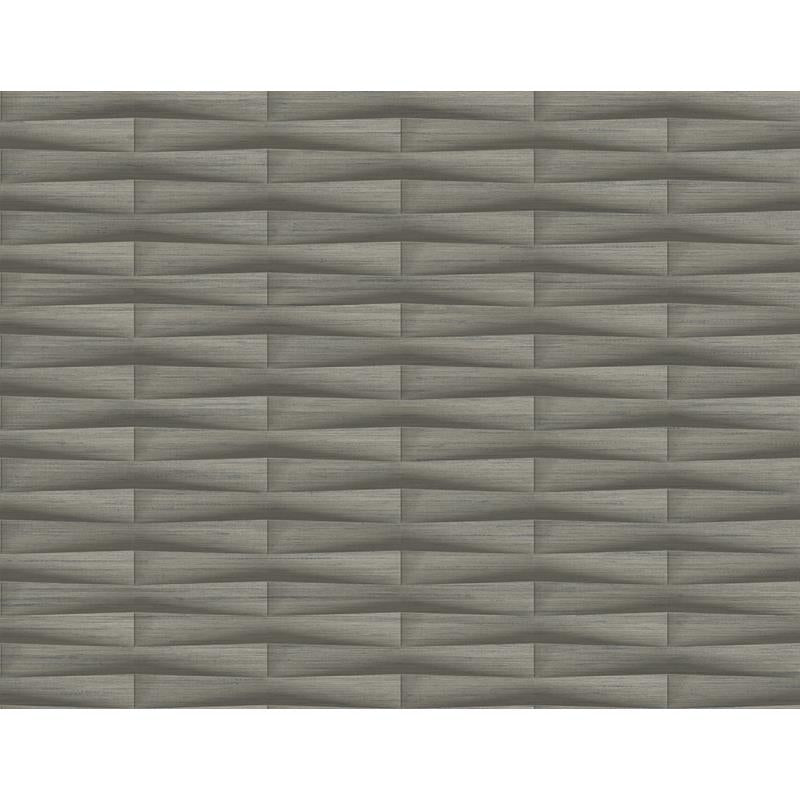 Sample 2988-70006 Inlay, Gator Brown Geometric Stripe by A-Street Prints Wallpaper