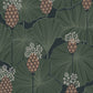 Select 3119 Umbrella Leaves Navy by Borastapeter Wallpaper