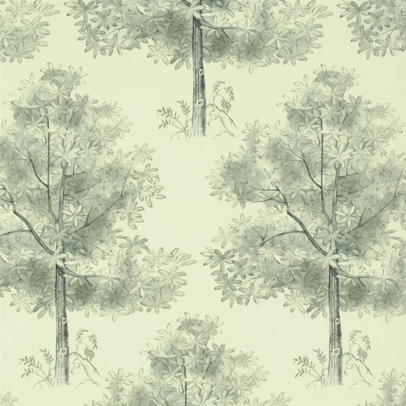 Save PQ008/01 Arboretum Slate by Designer Guild Wallpaper